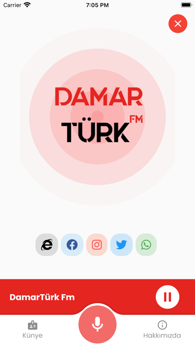 DamarTürk Fm - Resmi Screenshot