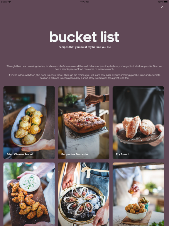 Cookbooks by Sorted Food iPad screenshot 4 - Food & Drink app