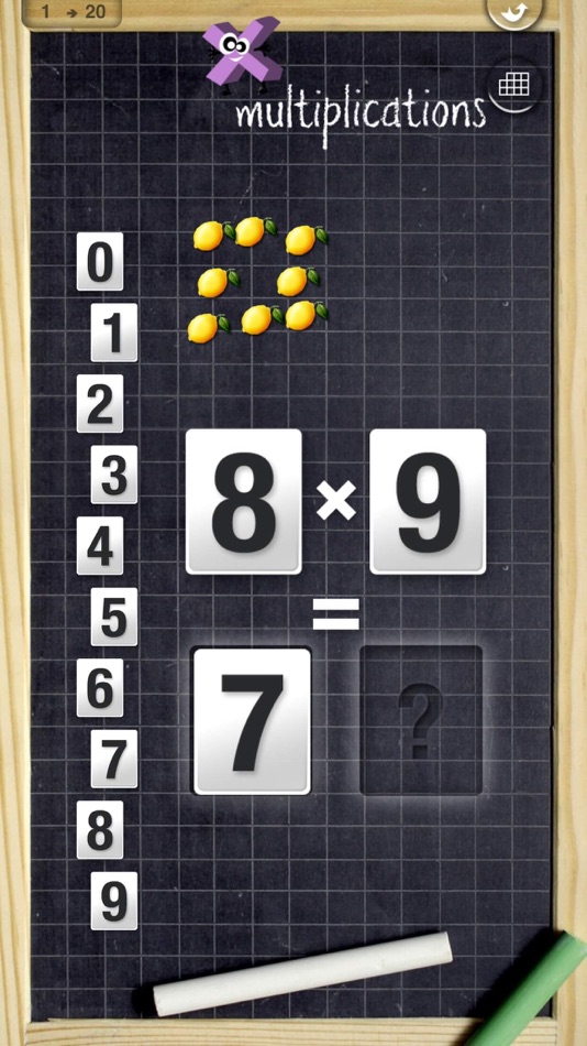 #7. Learning tables is so fun (iOS) 由: Alexandre Minard