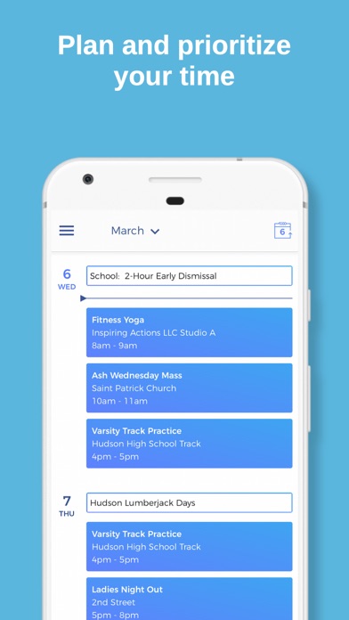 TimePeace Calendar Screenshot