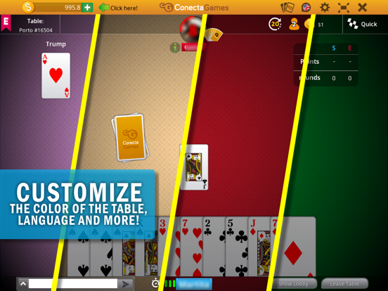 Sueca Multiplayer Game screenshot 4