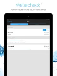 watercheck – трекер воды айпад изображения 3
