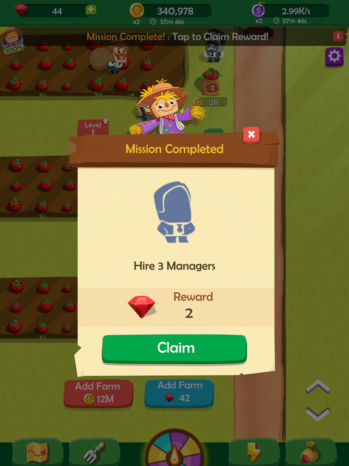 Farm Tycoon Idle Business Game