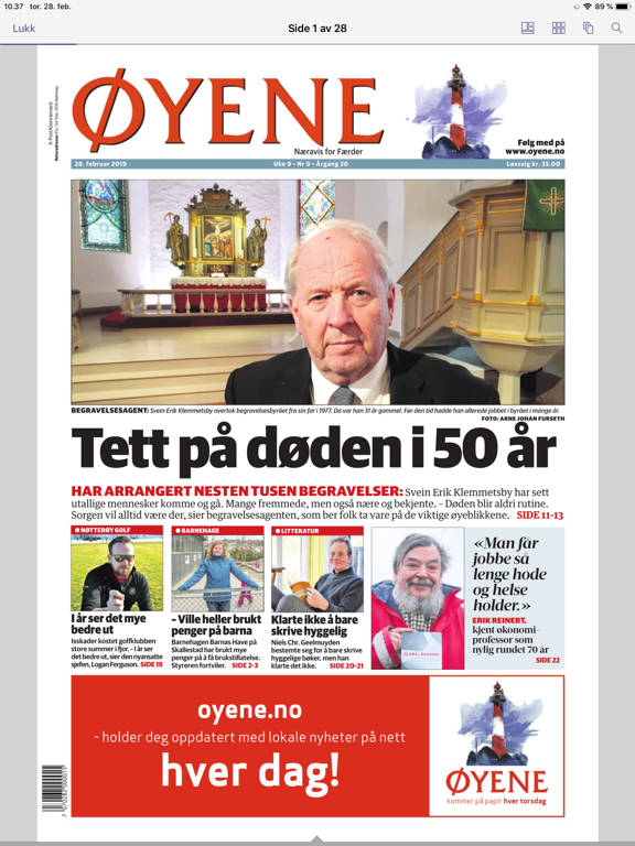 Screenshot #5 pour Øyene eAvis