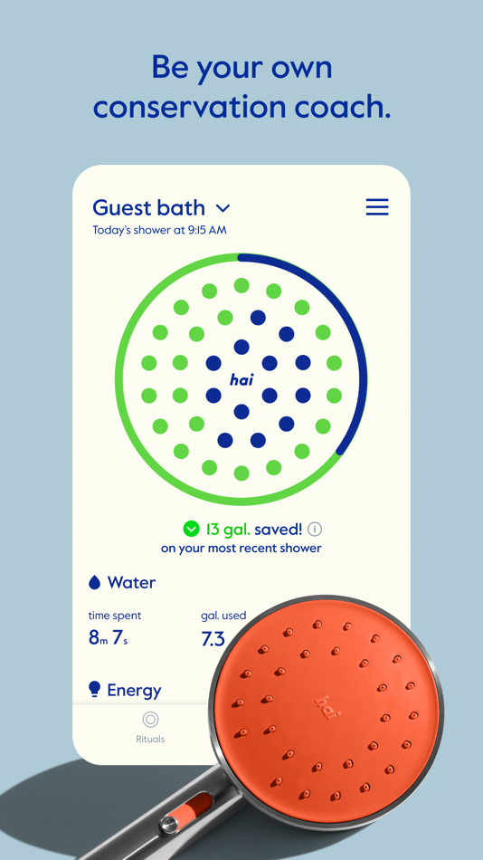 #1. hai - smart spa-shower system (iOS) 由: Gethai Inc