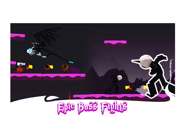 Stickman Fight - Magic Brawl