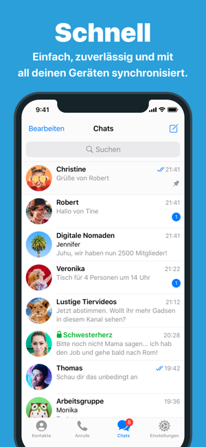 Telegram Messenger Screenshot
