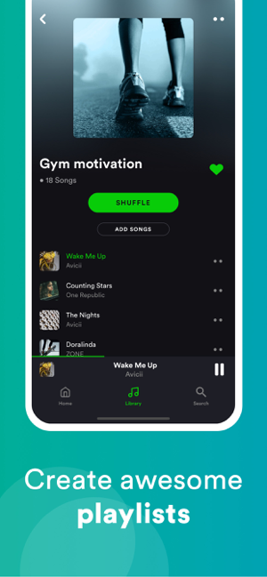 ‎eSound - MP3 Music Player App Screenshot
