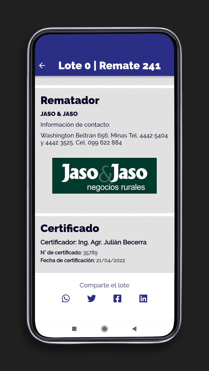 Pantalla Uruguay Remates