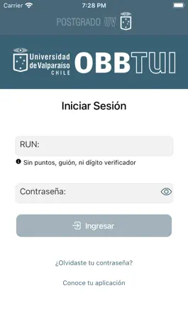 Game screenshot Postgrado UV apk