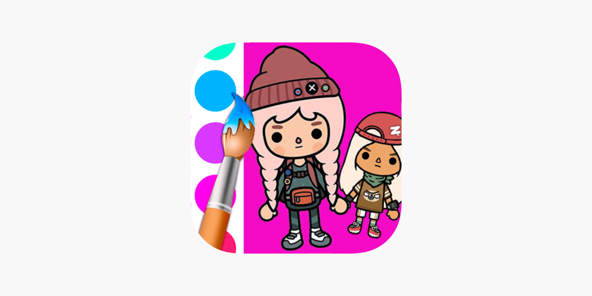 Toca life World characters in Gacha Life 