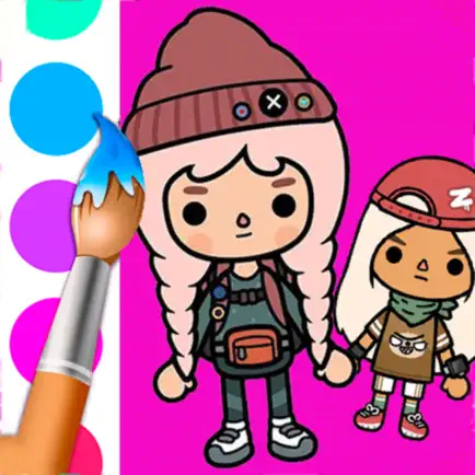 Toca Life Coloring Book Читы