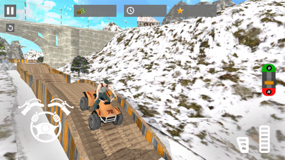 Offroad Mountain ATV Truck 3D Screenshot
