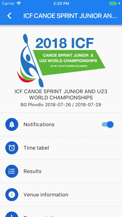 CanoeInfo.com App