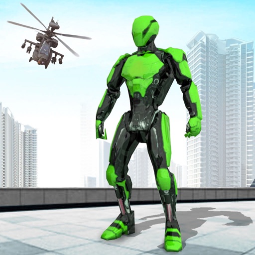 Hero Robot Superhero Vice Town iOS App