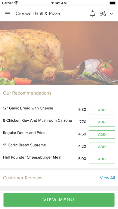Creswell Grill & Pizza Screenshot
