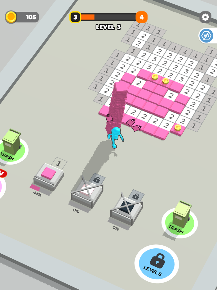 Tile Craft 3D - Pixel Paint