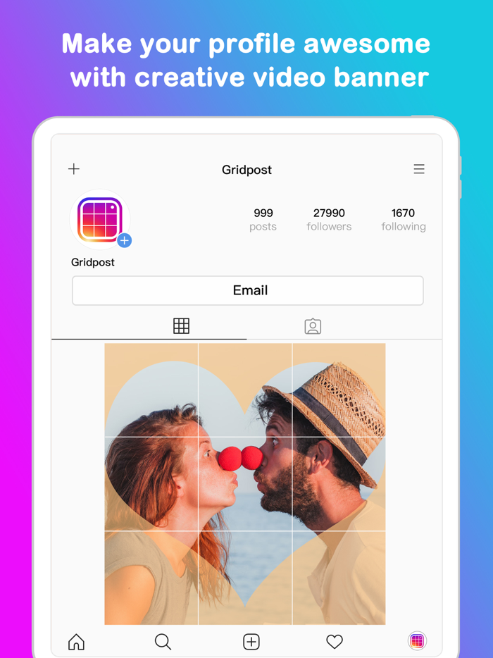 Grid Post Pic Collage Maker