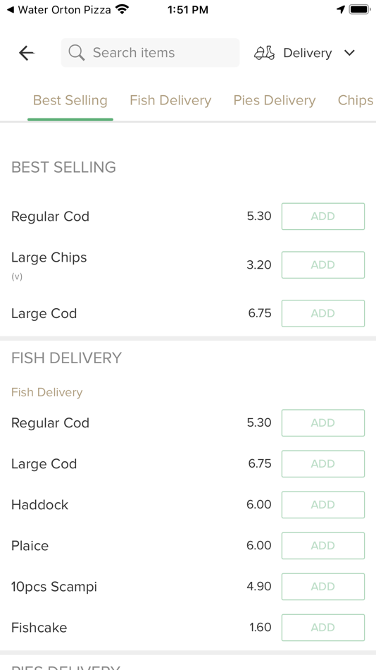 Wichelstowe Fish Bar - 10.11 - (iOS)