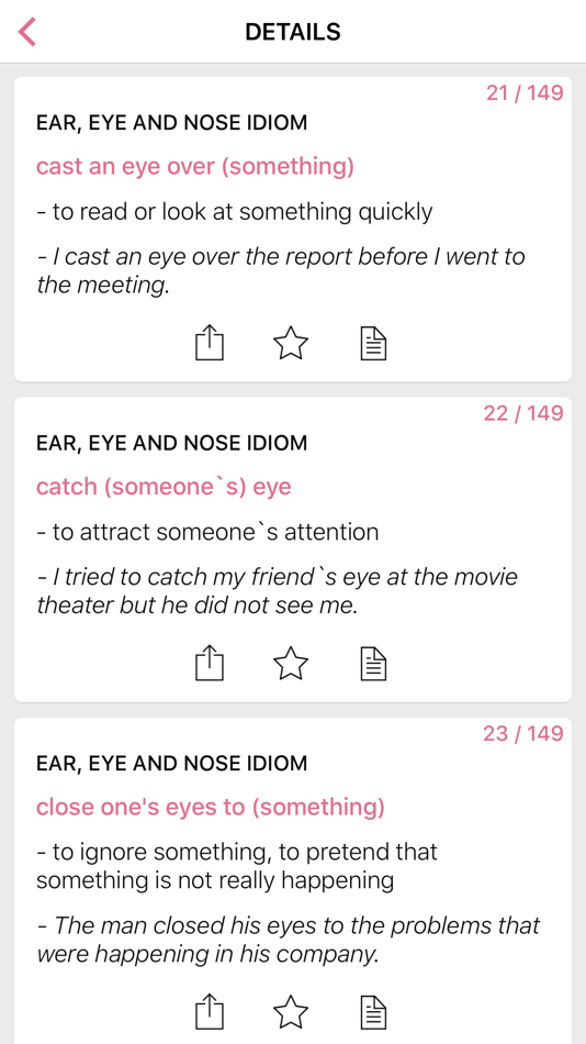 #2. Time Eyes idioms in English (iOS) 由: Thao Vo
