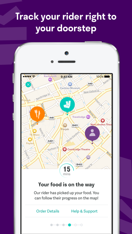 #4. Deliveroo: Food & Shopping (iOS) 게시자: Deliveroo