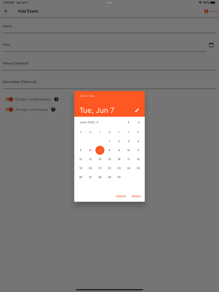 GForce - Volunteer Management