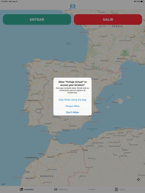 Screenshot #5 pour Fichaje Virtual
