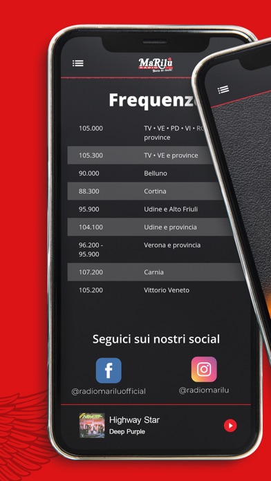 Marilu Radio Screenshot