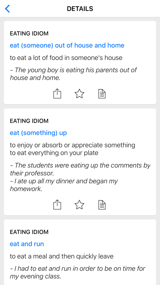 Education & Food idioms - 1.0.3 - (iOS)