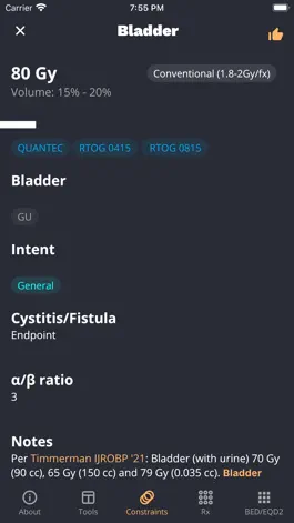 Game screenshot Rad Onc Calc apk