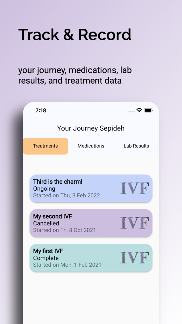 Feronia IVF Tracker  Support