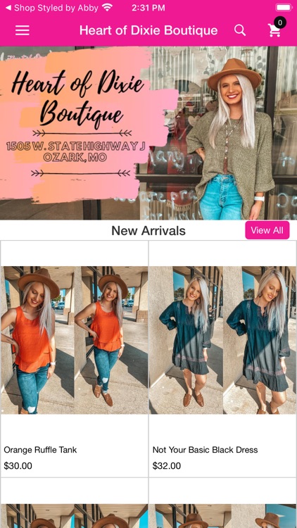 Heart of Dixie Boutique