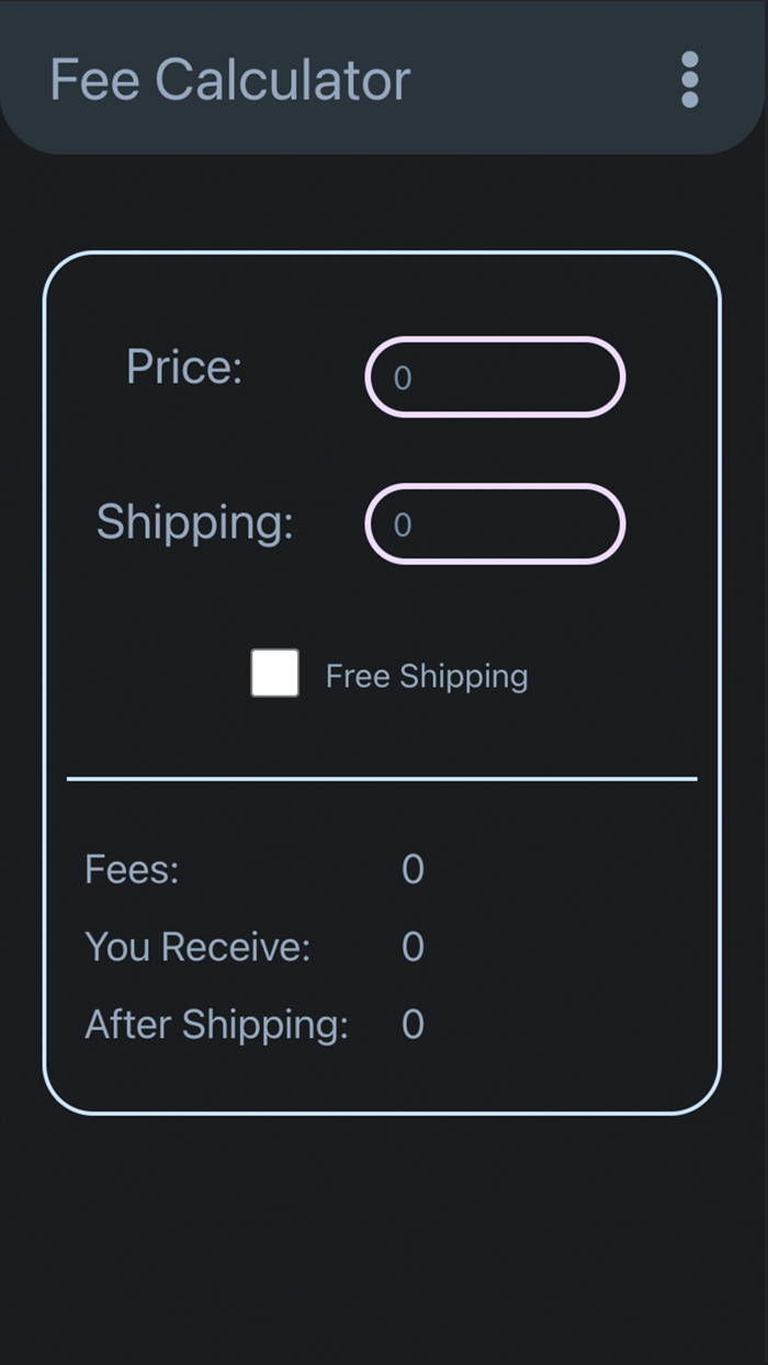 Pro Ebay Fee Calculator