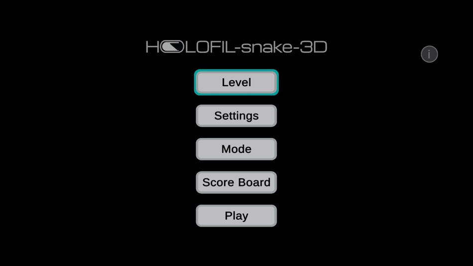#7. Holofil Snake 3D (iOS) Podle: Mrunal Gawade