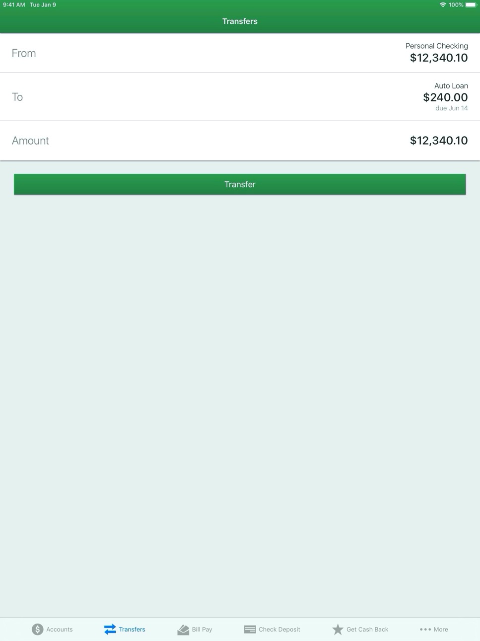 iPad screenshot