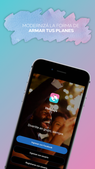 Holidays App Screenshot