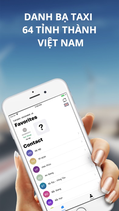 TaxiVIET-Danh bạ taxi Việt Nam Screenshot