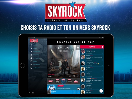 Screenshot #5 pour Skyrock Radios