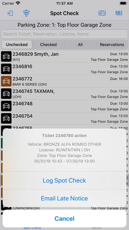 netPark Spot Checker
