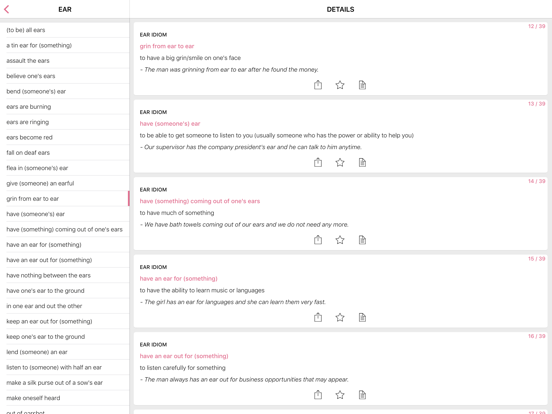 Screenshot #5 pour Body Time idioms in English