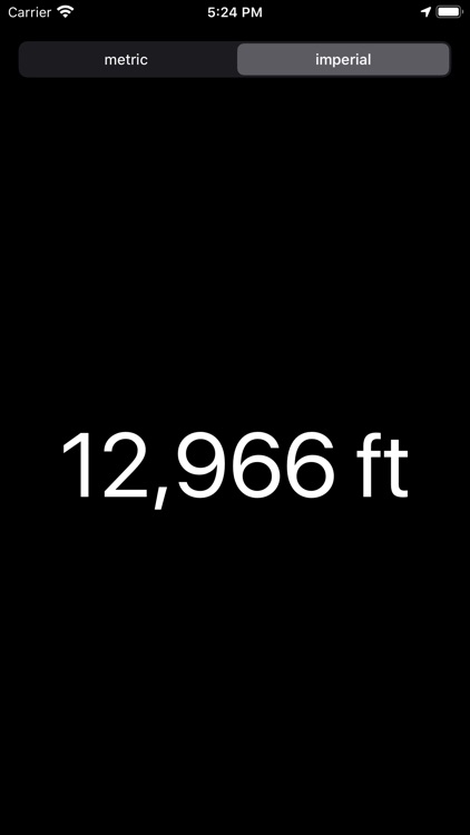 Altimeter ∞ Current Altitude