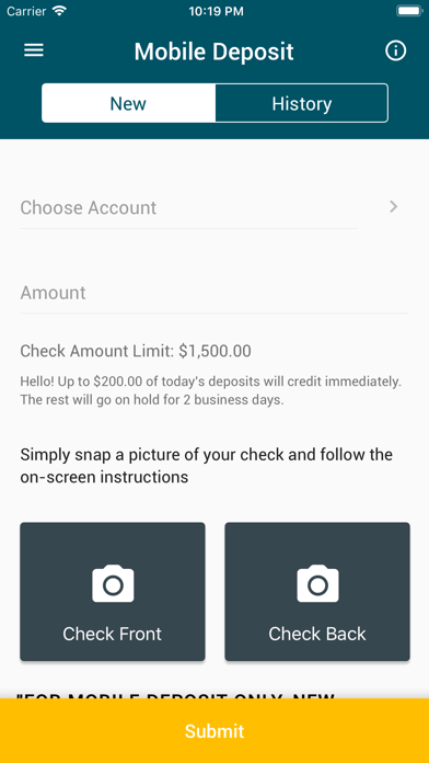 New Horizons CU Mobile Banking Screenshot