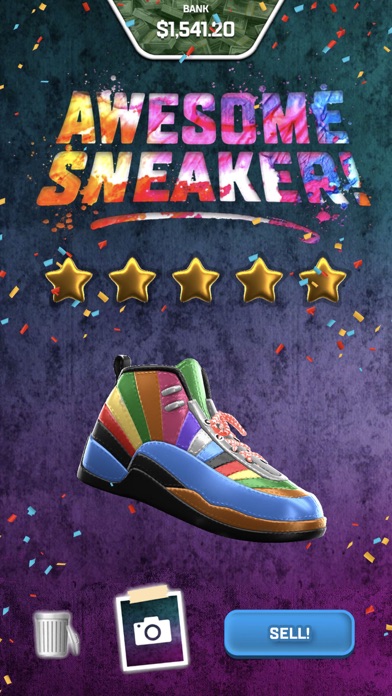 Sneaker Craft! - DIY Shoe Art Screenshot