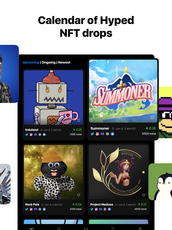 NFT AI - NFTs Trends,Ranks iPad screenshot 5 - Graphics & Design app