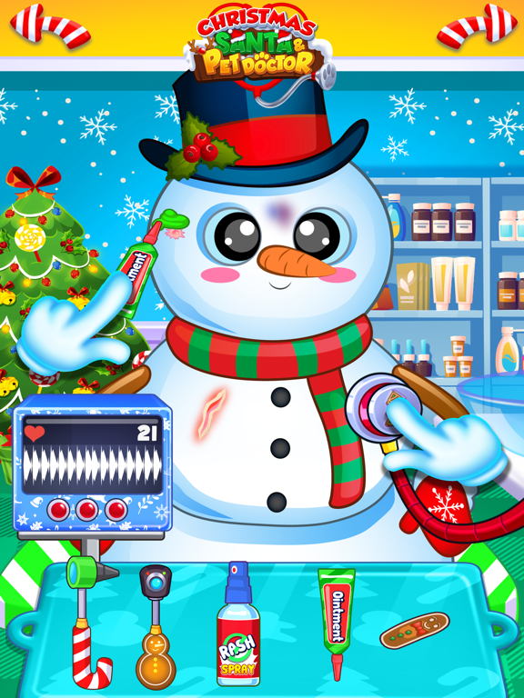 Screenshot #6 pour Christmas Santa Pet Doctor Vet
