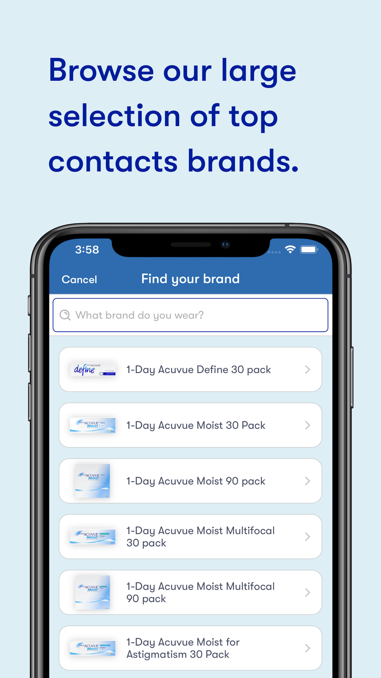 1-800 Contacts screenshot 4