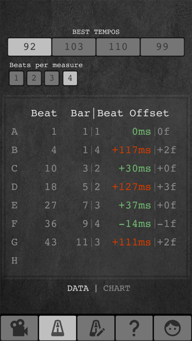 Tempo Finder for Film Scoring Screenshot