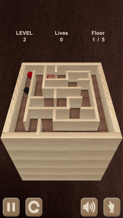 Roll the ball. Labyrinth box (ad-free) screenshot 1