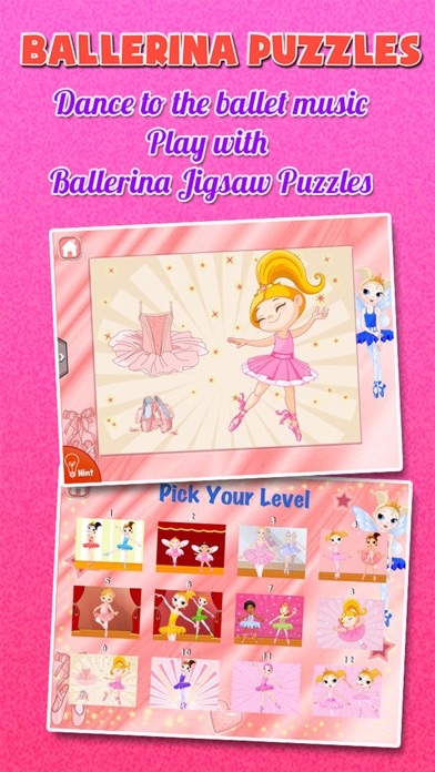 Ballerina Jigsaw Puzzle HD Screenshot