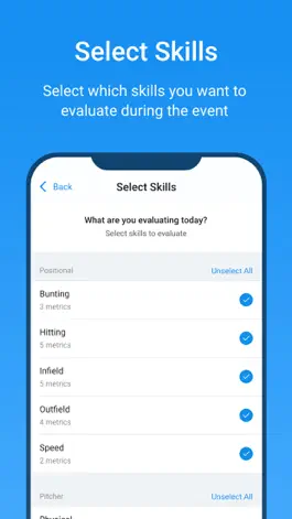 Game screenshot SkillShark Athlete Evaluations apk